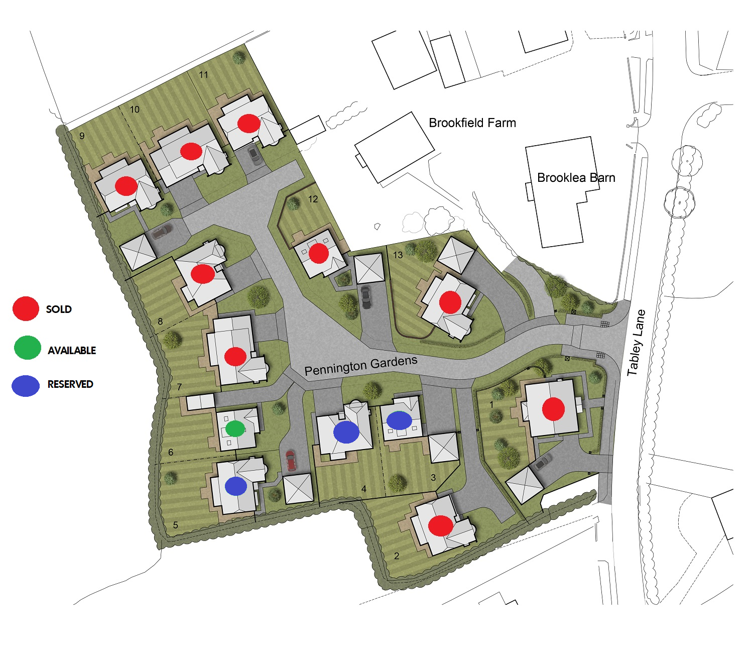 Last Plot Available at Pennington Gardens Pringle Homes